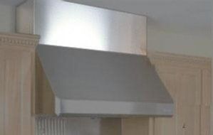 Vent-A-Hood WDC-54 SS 54 12 Tall Stainless Wall Mount Duct Cover