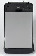 Avanti DW18D3SE Built In Dishwasher, 18", Stainless Steel