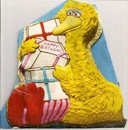 Wilton Big Bird with Gifts Cake Pan (502-2065, 1978) Muppets Sesame Street Jim Henson