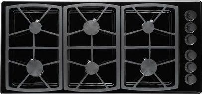 Dacor Preference Series 46 inch Black Gas Cooktop - SGM466B