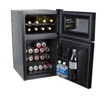 Kalorik 16-Bottle Wine Cooler, Black/Silver N3