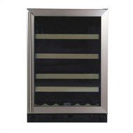 Chateau 14 Wine Bottle / 114 Beverage Can Refrigerator Door: Stainless Steel, Hinge: Right N2