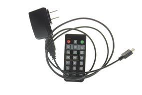 INFMETRY LED Dot Matrix Digital Clock-Date and Temperature Display-Custom Word Display N5