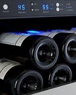 FlexCount Series 128 Bottle Single Zone Freestanding Wine Refrigerator N7