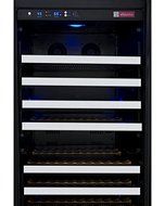 FlexCount Series 128 Bottle Single Zone Freestanding Wine Refrigerator N8