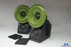 Qinpu S-2 Mini Horn Speakers