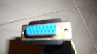 Bose Audio cable 15 pin . from Subwoofer to receiver.