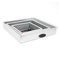 Fat Daddio's Square Cake Pan Set 6"-9"-12"