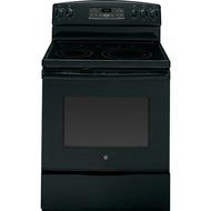 GE JB650DFBB 30" Black Electric Smoothtop Range N2