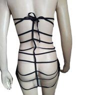 Sleepwear，Beautyvan Comfortable lingerie Jumpsuits Clubwear Stripper Patent leather Underwear (Hot Pink) N4