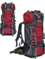 SB@Professional Waterproof Outdoor Sport Camping Hiking Trekking Mountain Climbing Backpack , dark blue N5