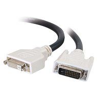 C2G / Cables To Go 26913 DVI-D M/F Dual Link Digital Video Extension Cable (1 Meter, Black) N4