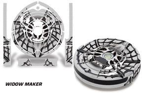 Vinyl Skin Decal Wrap For iRobot Roomba 650/655 Vacuum Stickers Accessory Kit WIDOW MAKER