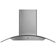 CAVALIERE 30" Wall Mounted Stainless Steel / Glass Kitchen Range Hood 860 CFM AP238-PSD-30 N5