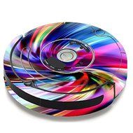 Skin Decal Vinyl Wrap For IRobot Roomba 650 655 Vacuum / Color Swirls Trippy