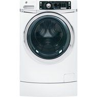 GE GFWR2700HWW RightHeight Design 4.5 Cu. Ft. White With Steam Cycle Front Load Washer - Energy Star