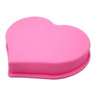 1ea Alekoo 9.6&ldquo; / 24.5cm Non-stick Round Silicone Cake Mold Pan, Pizza pan with ears (Square) N6