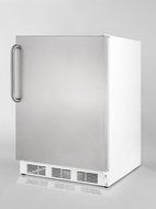 Summit FF6SSTBADA 5.5 cu. ft. Freestanding Refrigerator with Auto Defrost, Stainless Steel Door,