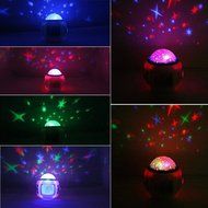 New Starry Sky Music Projector Electronic Calendar Colourful Creative Multi-function LED Clock Hot