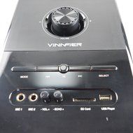 Yunmei JH2 Subwoofer 2.1 Speaker Sound System PC Home Desktop Audio Stereo Bluetooth speaker support SD card with... N17