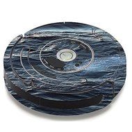 Skin Decal Vinyl Wrap For IRobot Roomba 650 655 Vacuum / Sea Waves