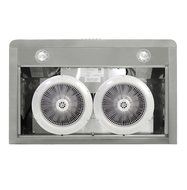 Ancona AN-1228 Slim SP2 Twin Motor 5" High 425 CFM 4-Speeds Under Cabinet Range Hood, 30", Stainless Steel