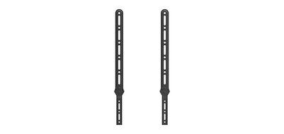 QualGear Durable Universal Sound Bar Bracket for Sound Bars upto 15kg/33lbs, Black (QG-SB-001-BLK)