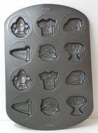 Wilton Boys Party Mini Shaped Pan N2