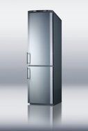 Summit FFBF171SSIM 11.47 cu. ft. Capacity Bottom Freezer Refrigerator With Factory Installed Icemaker N2