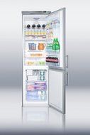 Summit FFBF171SSIM 11.47 cu. ft. Capacity Bottom Freezer Refrigerator With Factory Installed Icemaker N3
