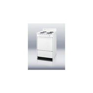 Summit WEM1171Q 20" White Electric Coil Range N3