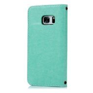 S7 Case,Samsung Galaxy S7 Case - Wallet Embossed Flowers Smart Magnetic Close High Quality Premuim PU Leather... N21