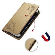 S7 Case,Samsung Galaxy S7 Case - Wallet Embossed Flowers Smart Magnetic Close High Quality Premuim PU Leather... N26