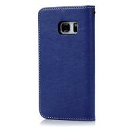 S7 Case,Samsung Galaxy S7 Case - Wallet Embossed Flowers Smart Magnetic Close High Quality Premuim PU Leather... N30