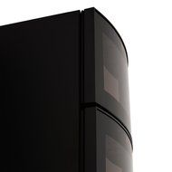 Wine Enthusiast Silent 21 Bottle Dual Zone Wine Refrigerator with Curved Doors N3
