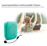 Chunnuan Portable PA Voice Amplifier Loud Soun Speaker Waistband With Headset Microphone Completely Hands free... N10