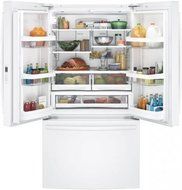 GE GNE29GGKWW 36" French Door Refrigerator with 28.5 cu. ft. Total Capacity, in White N2