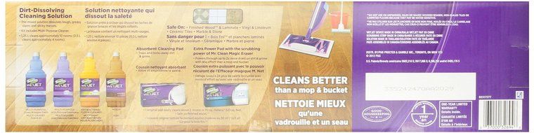 Swiffer WetJet Spray, Mop Floor Cleaner Starter Kit N2