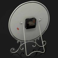 European Pastoral Style Metal Standing Table Clock Home Decoration Desk Clock N2