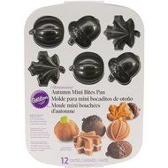 Wilton 2105-0693 12-Cavity Nonstick Square Treat Cake Pan N20