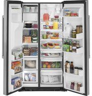 GE Cafe Stainless Steel Counter-Depth Side-By-Side Refrigerator