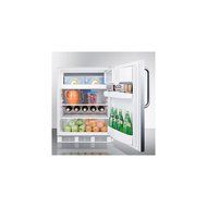 SUMMIT Freestanding Refrigerator-Freezer For Residential Use - White - N6