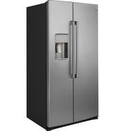 GE Cafe Stainless Steel Counter-Depth Side-By-Side Refrigerator N2