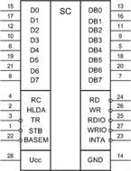 IC / Microchip KR580VK28 analogue 8228 USSR 10 pcs N2