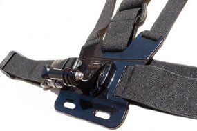 i.Trek Gopro Hero Chest Mount Harness with 3-way adjustment base, j hook and carrying bag (compatible with Gopro... N3