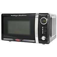 BEST DEALS Black 0.7 Cu. Ft. 700W Countertop Microwave handy dial control, led display, digital clock, safe child...