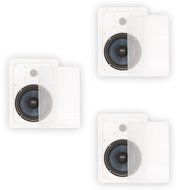 Blue Octave BDW62 In Wall 6.5" Speakers 2 Way Home Theater Surround Sound 3 Speaker Set