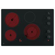 GE 30" Black Electric Cooktop N2