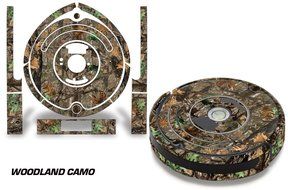 Skin Decal Wrap For iRobot Roomba 650/655 Vacuum Stickers Accessory Kit WOODLAND