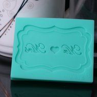 MuLuo Silicone Mold Cupcake Fondant Cake Tools &quot; Mr Mrs &quot; Letter Cake Mold N2